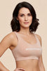 ModaModal Padded Comfort Sports Bra - Seamless Crop Top
