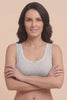 Wide Band Strap BIDI Bra (Grey)