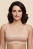 ModaModal Padded Comfort Sports Bra - Seamless Crop Top