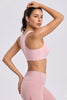 Soft Cotton Sports Bralette (Pink)