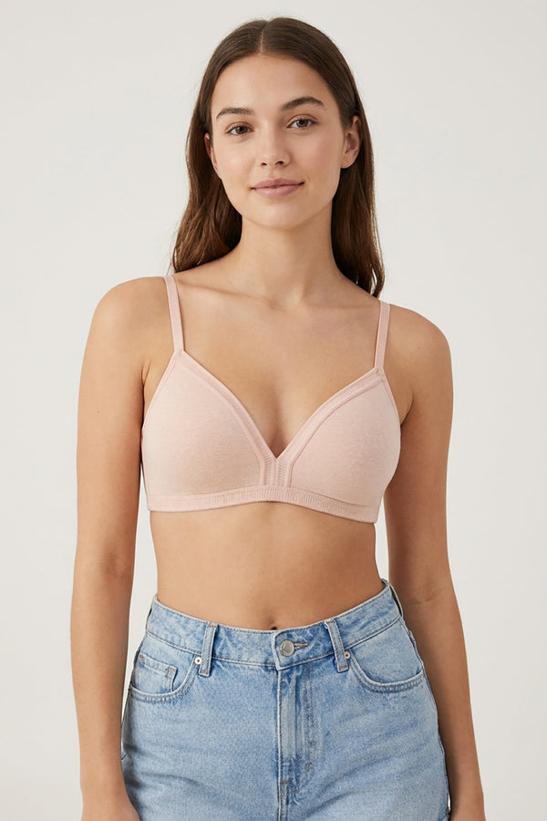 She's Alma Cotton Bralette