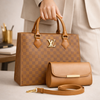 She's Harper Check Handbag